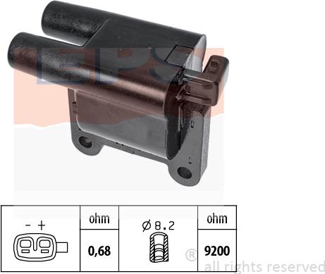 MDR EPS-1970 581 - Котушка запалювання autocars.com.ua