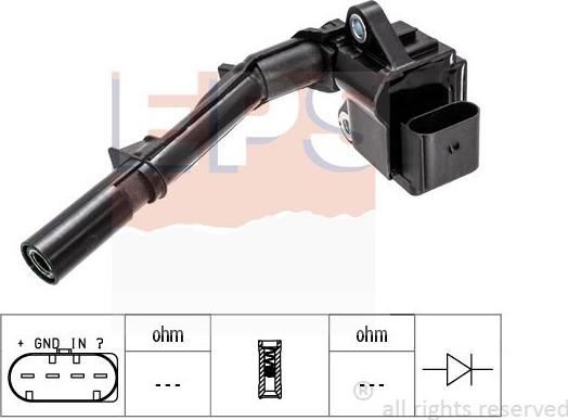 MDR EPS-1970 626 - Катушка зажигания autodnr.net