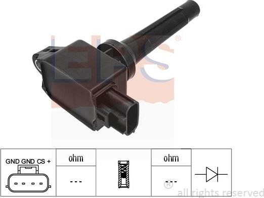 MDR EPS-1970 627 - Котушка запалювання autocars.com.ua