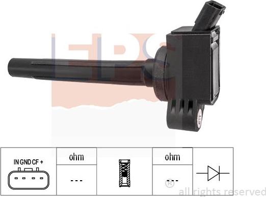MDR EPS-1970 645 - Котушка запалювання autocars.com.ua