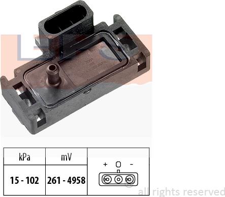 MDR EPS-1993 001 - Датчик тиску повітря, висотний коректор autocars.com.ua