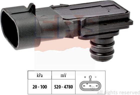 MDR EPS-1993 023 - Датчик MAP, тиск повітря autocars.com.ua