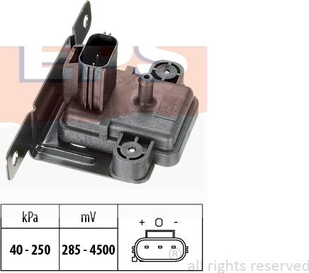 MDR EPS-1993 058 - Датчик тиску, підсилювач гальмівної системи autocars.com.ua