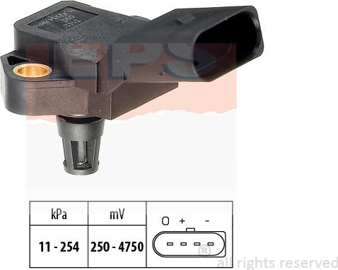 MDR EPS-1993 112 - Датчик тиску, підсилювач гальмівної системи autocars.com.ua