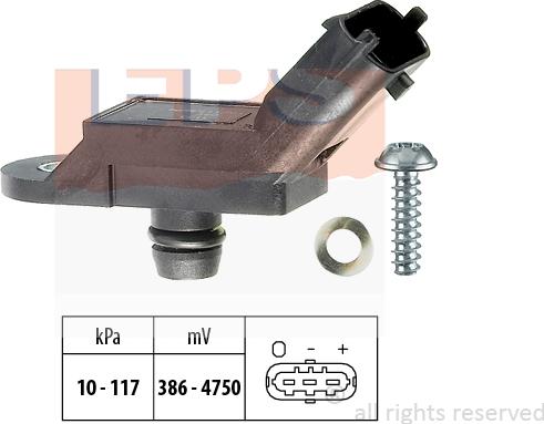 MDR EPS-1993 133 - Датчик тиску повітря, висотний коректор autocars.com.ua