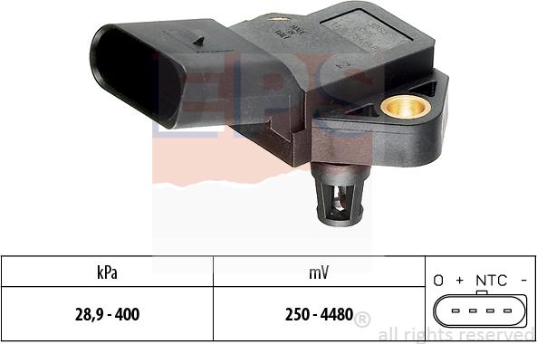 MDR EPS-1993 235 - Датчик тиску повітря, висотний коректор autocars.com.ua