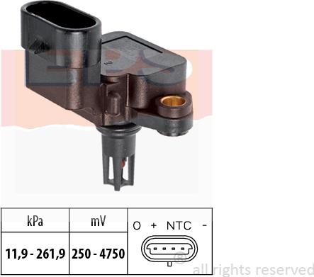 MDR EPS-1993 245 - Датчик MAP, тиск повітря autocars.com.ua