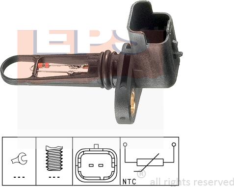 MDR EPS-1994 021 - Датчик, температура впускається autocars.com.ua