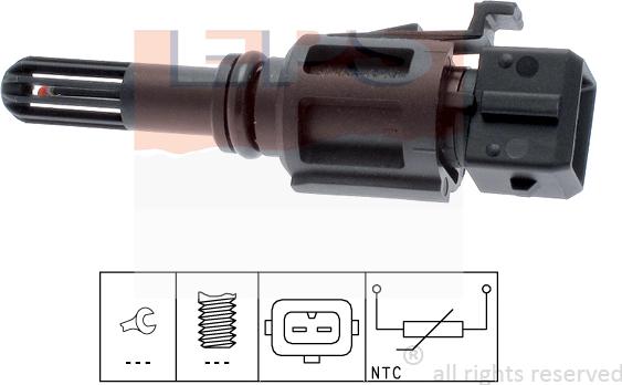 MDR EPS-1994 027 - Датчик, температура впускається autocars.com.ua