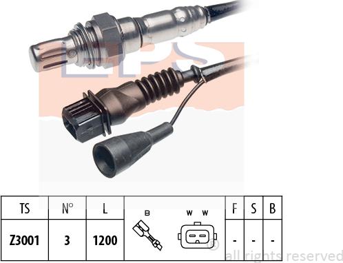 MDR EPS-1997 028 - Лямбда-зонд autocars.com.ua