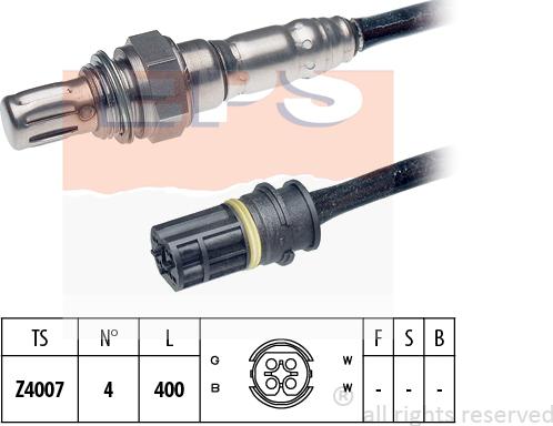 MDR EPS-1997 050 - Лямбда-зонд autocars.com.ua