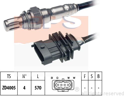 MDR EPS-1997 089 - Лямбда-зонд autocars.com.ua