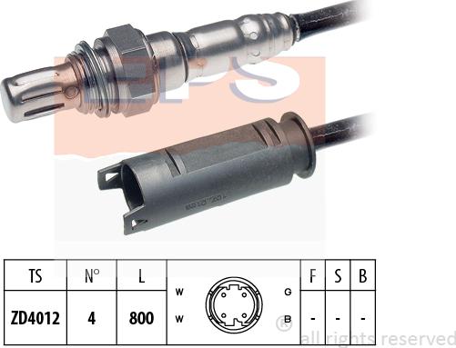 MDR EPS-1997 120 - Лямбда-зонд autocars.com.ua