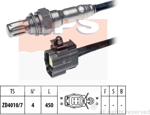 MDR EPS-1997 129 - Лямбда-зонд autocars.com.ua