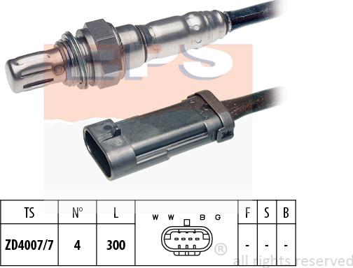 MDR EPS-1997 281 - Лямбда-зонд autocars.com.ua