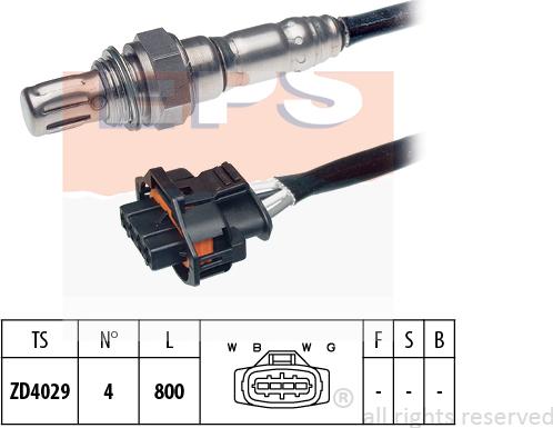 MDR EPS-1997 342 - Лямбда-зонд autocars.com.ua