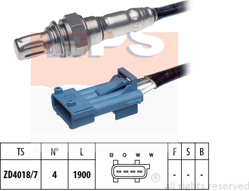 MDR EPS-1997 688 - Лямбда-зонд autocars.com.ua