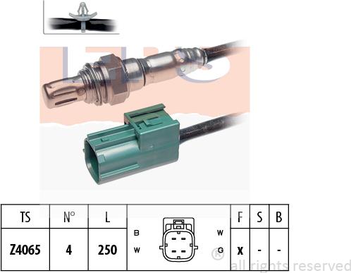 MDR EPS-1998 004 - Лямбда-зонд autocars.com.ua