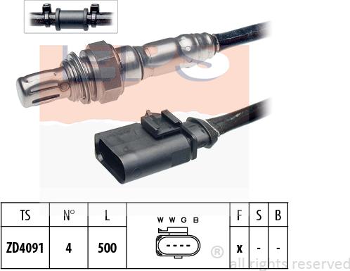 MDR EPS-1998 072 - Лямбда-зонд autocars.com.ua