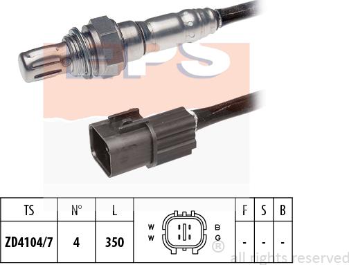 MDR EPS-1998 076 - Лямбда-зонд autocars.com.ua