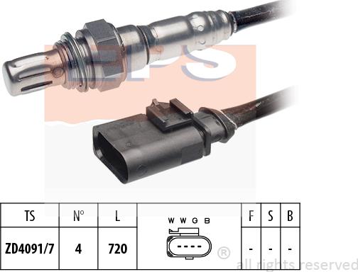 MDR EPS-1998 173 - Лямбда-зонд autocars.com.ua