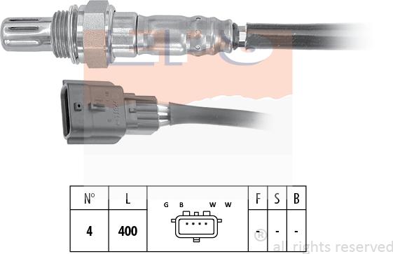 MDR EPS-1998 225 - Лямбда-зонд autocars.com.ua