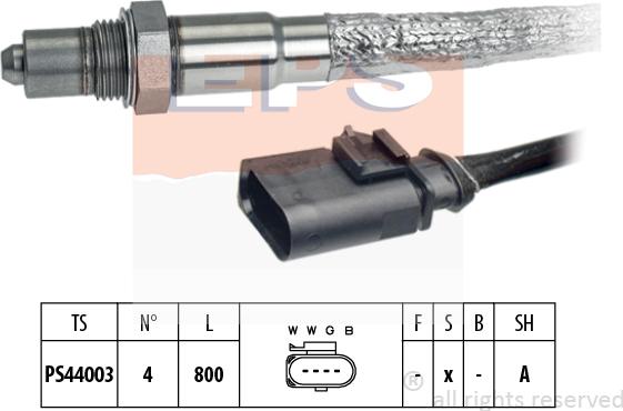 MDR EPS-1998 250 - Лямбда-зонд autocars.com.ua