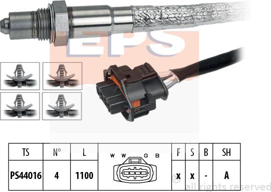 MDR EPS-1998 268 - Лямбда-зонд autocars.com.ua