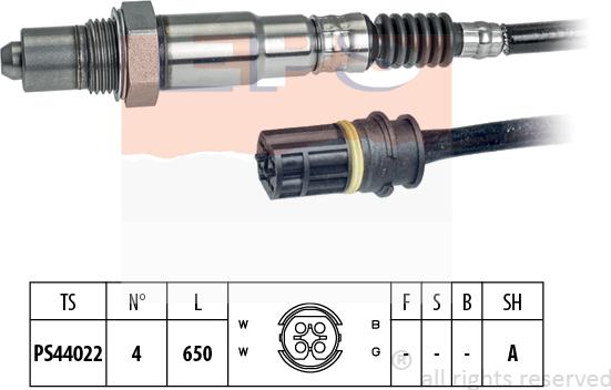 MDR EPS-1998 287 - Лямбда-зонд autocars.com.ua