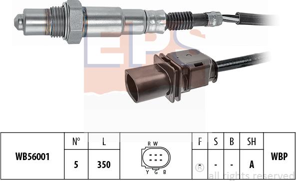 MDR EPS-1998 389 - Лямбда-зонд autocars.com.ua