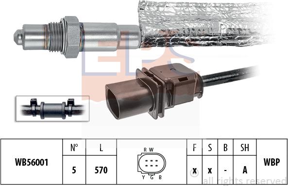 MDR EPS-1998 410 - Лямбда-зонд autocars.com.ua