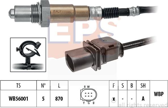 MDR EPS-1998 497 - Лямбда-зонд autocars.com.ua