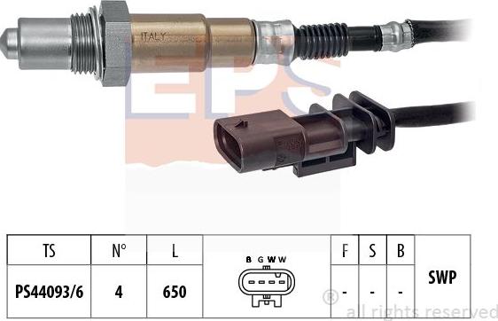 MDR EPS-1998 509 - Лямбда-зонд autocars.com.ua