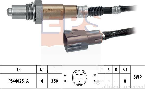 MDR EPS-1998 522 - Лямбда-зонд autocars.com.ua