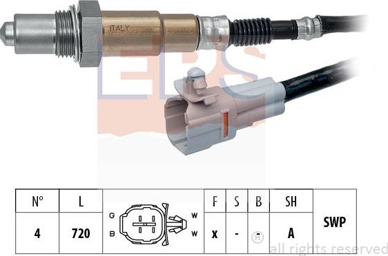 MDR EPS-1998 526 - Лямбда-зонд autocars.com.ua