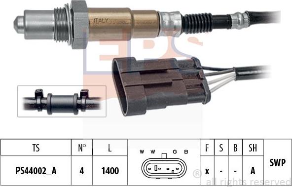 MDR EPS-1998 533 - Лямбда-зонд autocars.com.ua