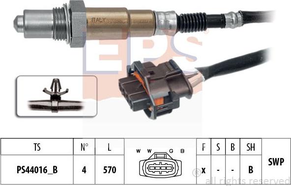 MDR EPS-1998 538 - Лямбда-зонд autocars.com.ua