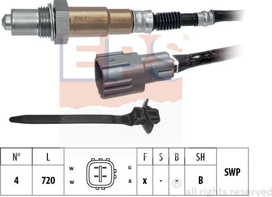 MDR EPS-1998 539 - Лямбда-зонд autocars.com.ua
