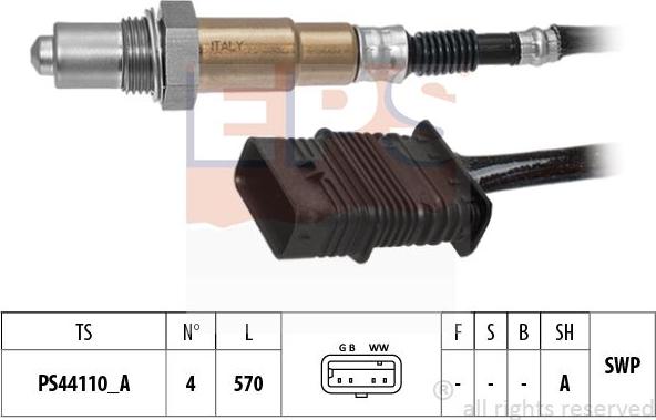 MDR EPS-1998 553 - Лямбда-зонд autocars.com.ua