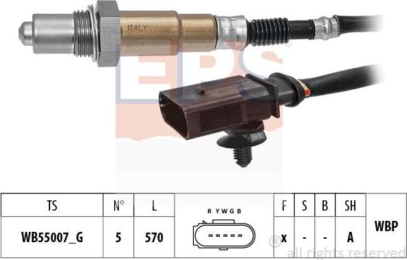 MDR EPS-1998 574 - Лямбда-зонд autocars.com.ua