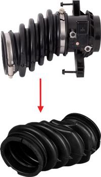 MDR GOM-AH0550 - Рукав повітрозабірника, повітряний фільтр autocars.com.ua