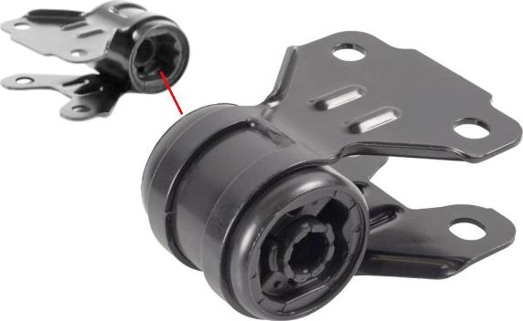 MDR GOM-CAS0435 - Сайлентблок, важеля підвіски колеса autocars.com.ua