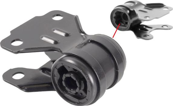 MDR GOM-CAS0436 - Сайлентблок, важеля підвіски колеса autocars.com.ua