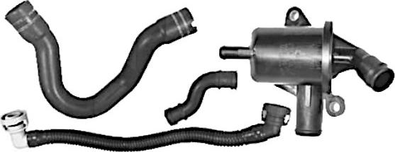 MDR GOM-CBH0081 - Шланг, вентиляція картера autocars.com.ua