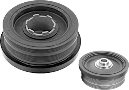 MDR GOM-CP0001 - Ремінний шків, колінчастий вал autocars.com.ua