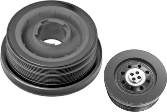 MDR GOM-CP0002 - Ремінний шків, колінчастий вал autocars.com.ua