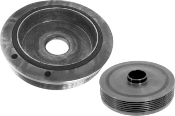 MDR GOM-CP0132 - Ремінний шків, колінчастий вал autocars.com.ua