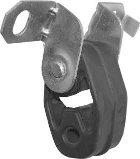 MDR GOM-CS0102 - Кронштейн, втулка, система випуску autocars.com.ua