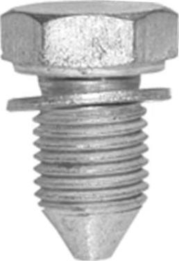 MDR GOM-OP0008 - Резьбовая пробка, масляний піддон autocars.com.ua