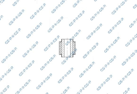 MDR GSP-535158 - Подушка, підвіска двигуна autocars.com.ua